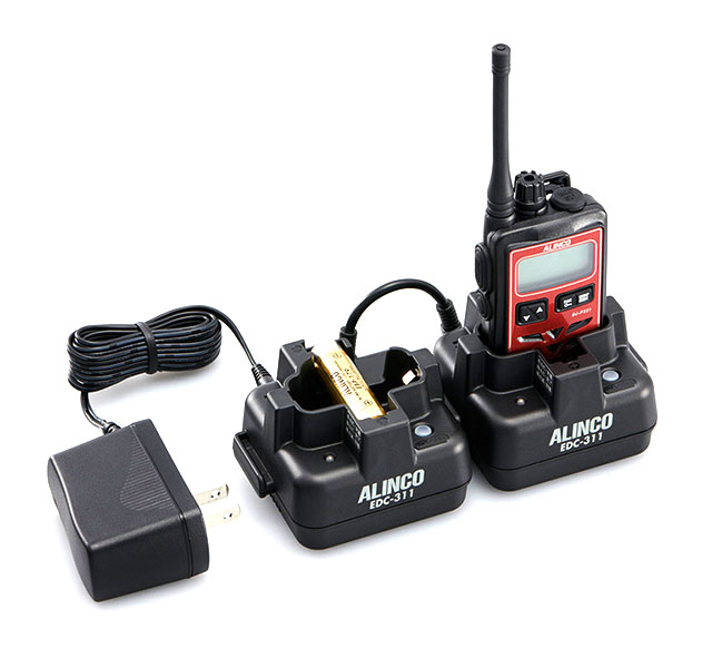 充電器 インカム EDC-311R　使用イメージ