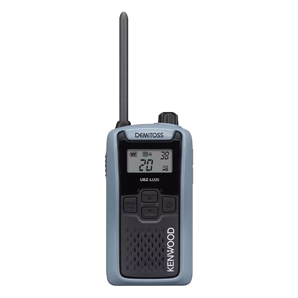 特定小電力トランシーバー UBZ-LU20 ブルーグレー ケンウッド KENWOOD