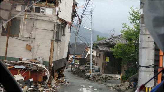 熊本地震の様子１